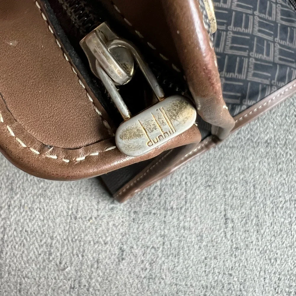Dunhill vintage clutch toiletry case